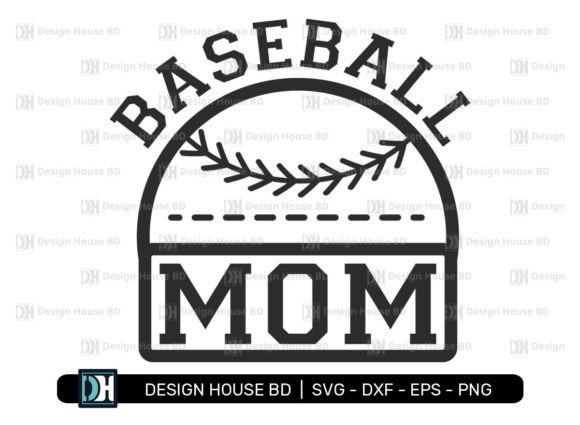 Baseball Mom SVG: Graphics for Crafts & Branding