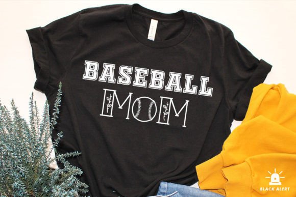 Baseball Mom SVG: Graphics for Crafts & Brands