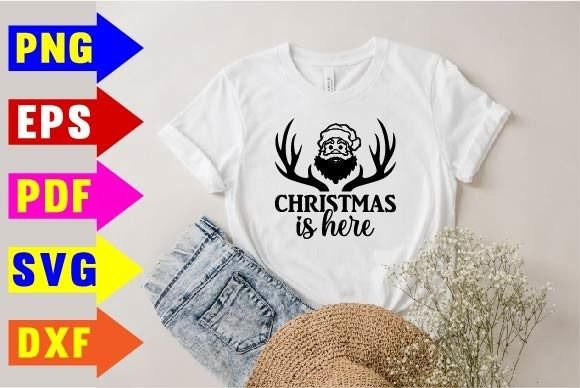 Christmas is Here Svg Designs
