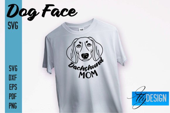 Dachshund Mom Graphics for Crafts & Business