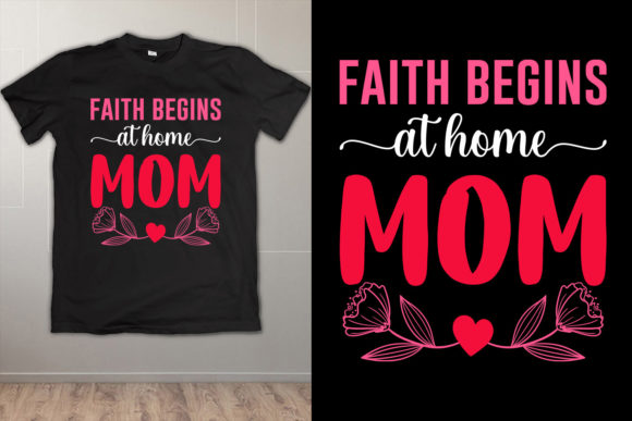 Faith Begins at Home: Graphics & Print Templates