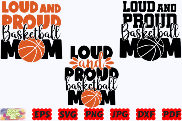 Loud and Proud Basketball Mom SVG: A Designer's Review