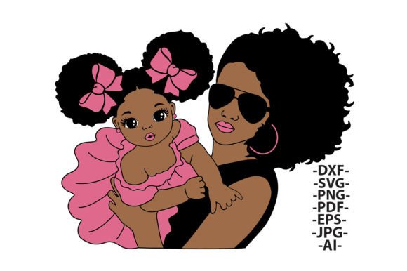 Mom SVG & Baby Clipart: Modern Graphics for Crafts