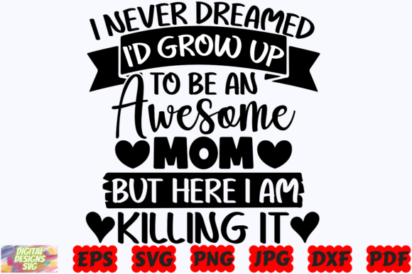Mom SVG for Crafts & Graphics: A Seller's Review
