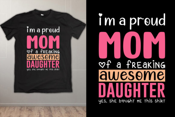 Review: Mom T Shirt Design Daughter SVG for Embroidery
