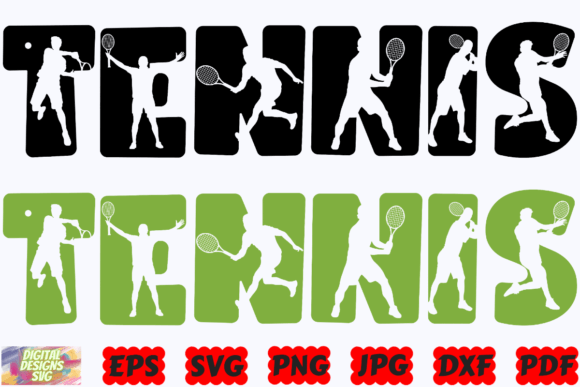 Tennis SVG for Crafts and Graphics Review